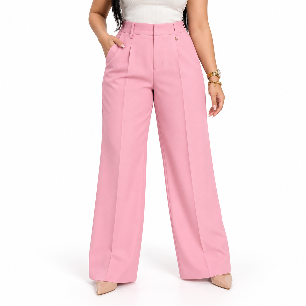 Pantalón Rosa Sastre