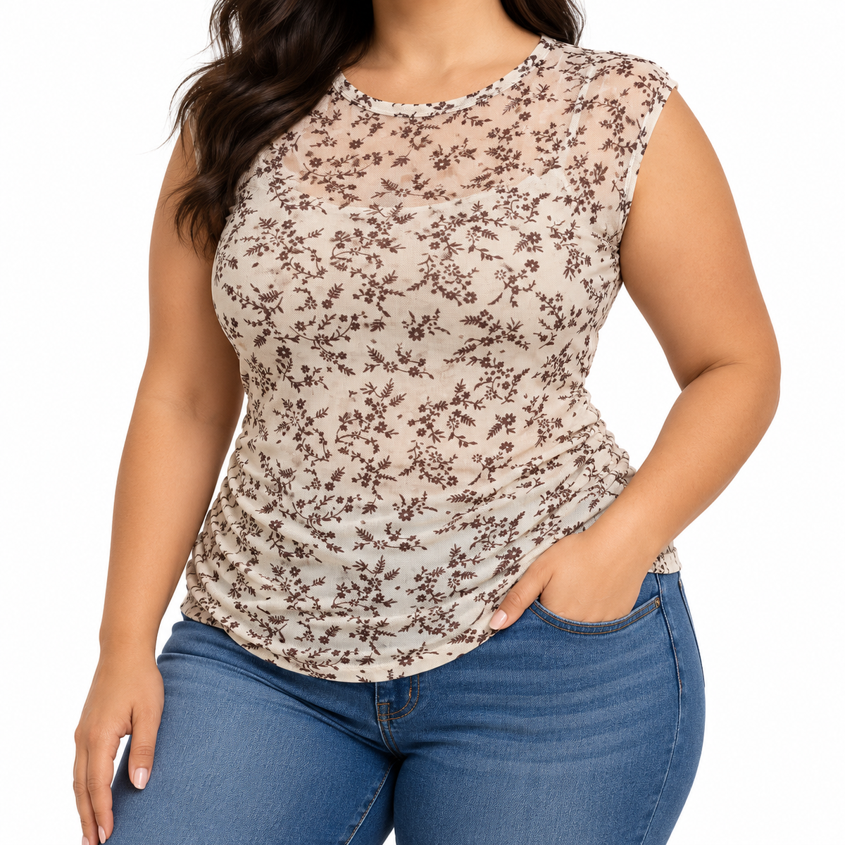 Blusa Floral Elegance