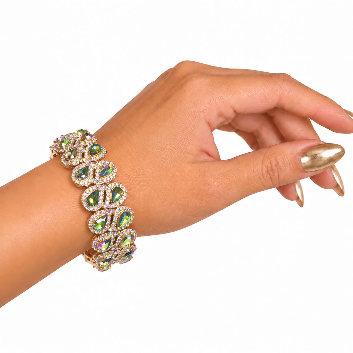 Pulsera Murano Glam Verde
