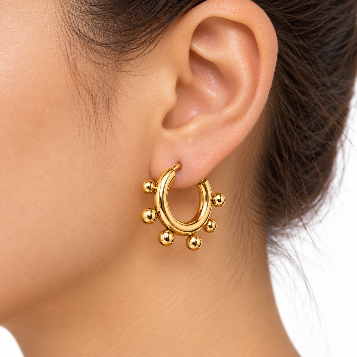 Aretes Candongas Balines