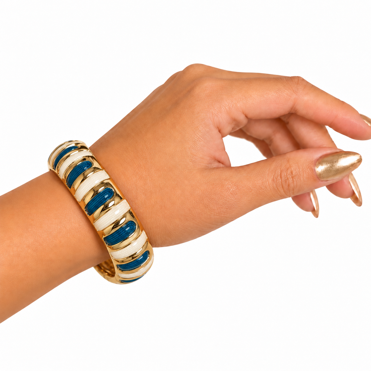 Pulsera Metálica Nova Blue