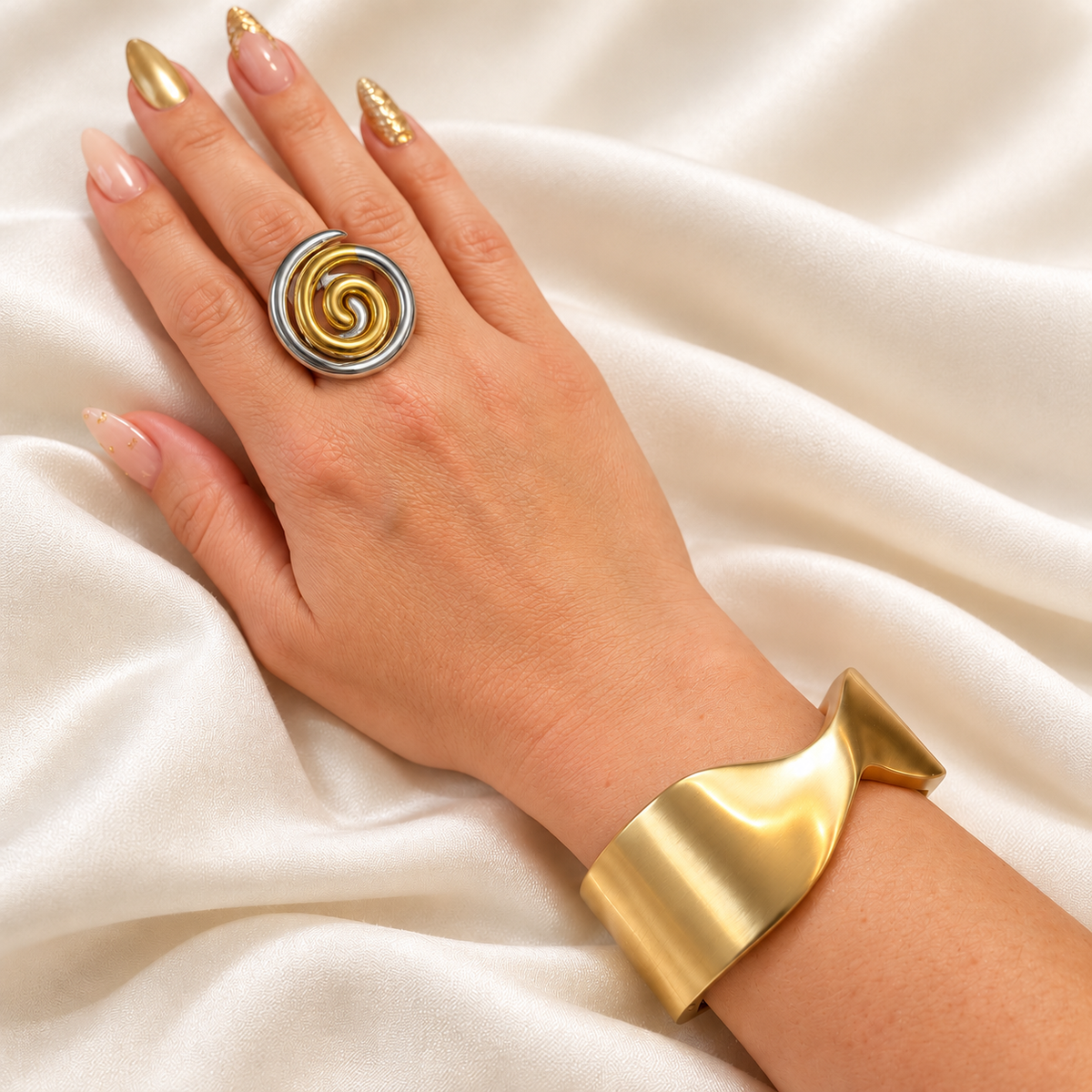 Anillo Dos Tonos