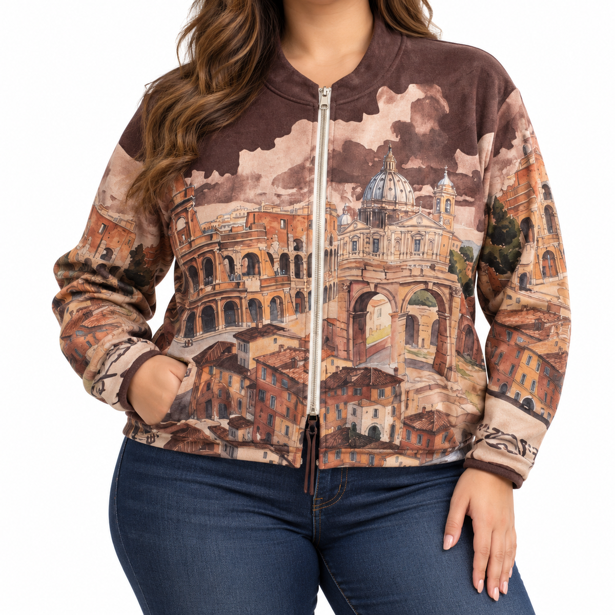 Chaqueta Roma Chocolate