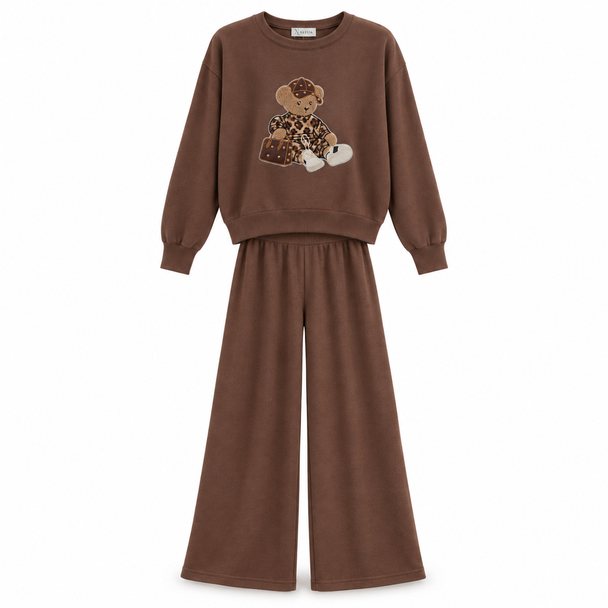 Conjunto Polo Bear – Marrón
