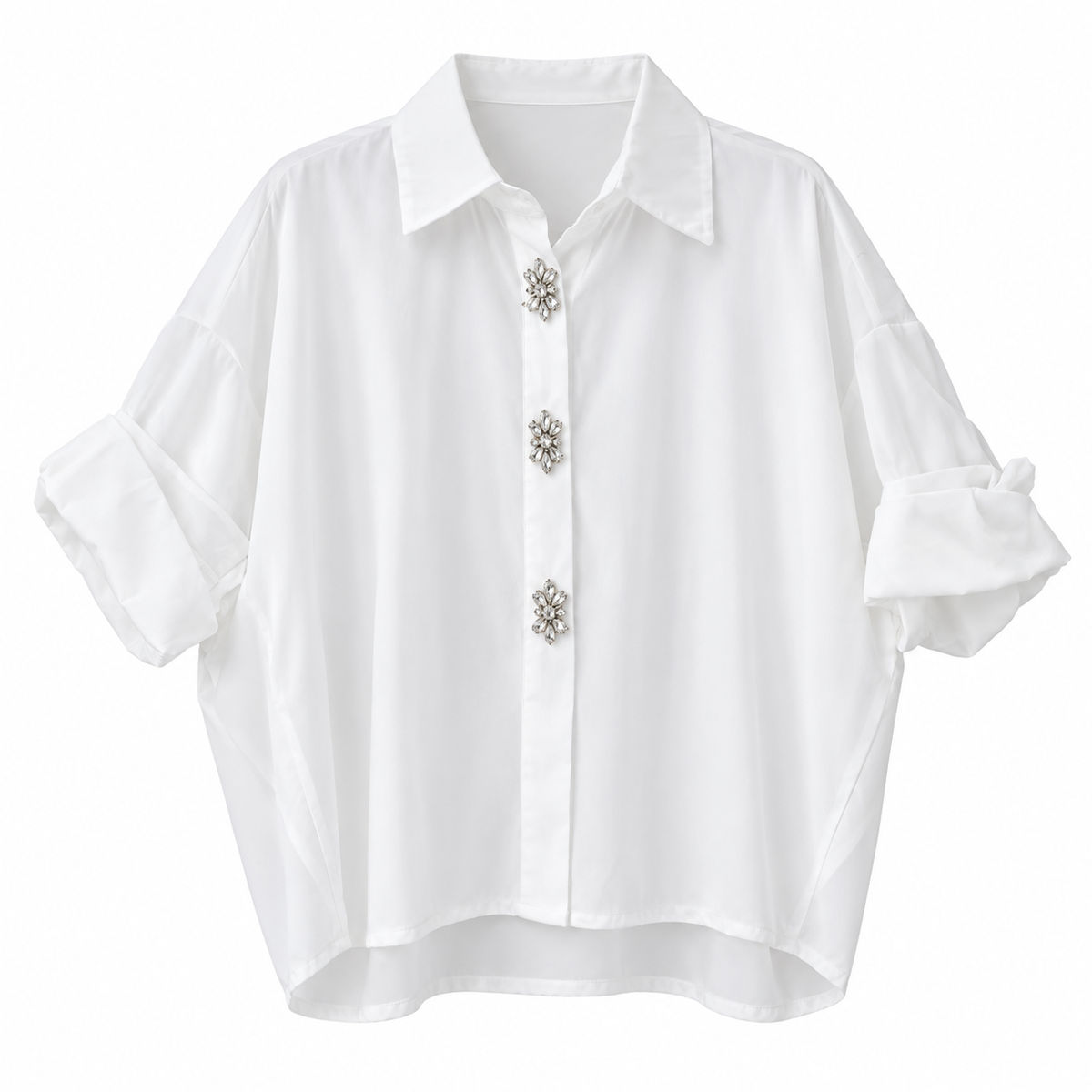 Camisa Italiana Joyas Florales