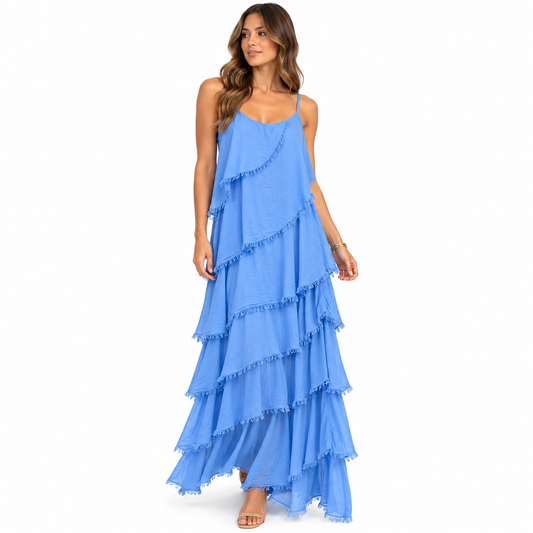 Vestido Maxi en Capas
