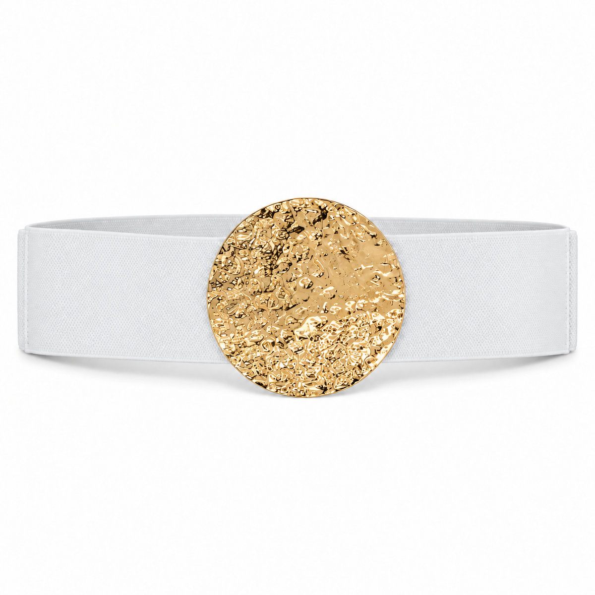 Cinturón Blanco Golden Disc