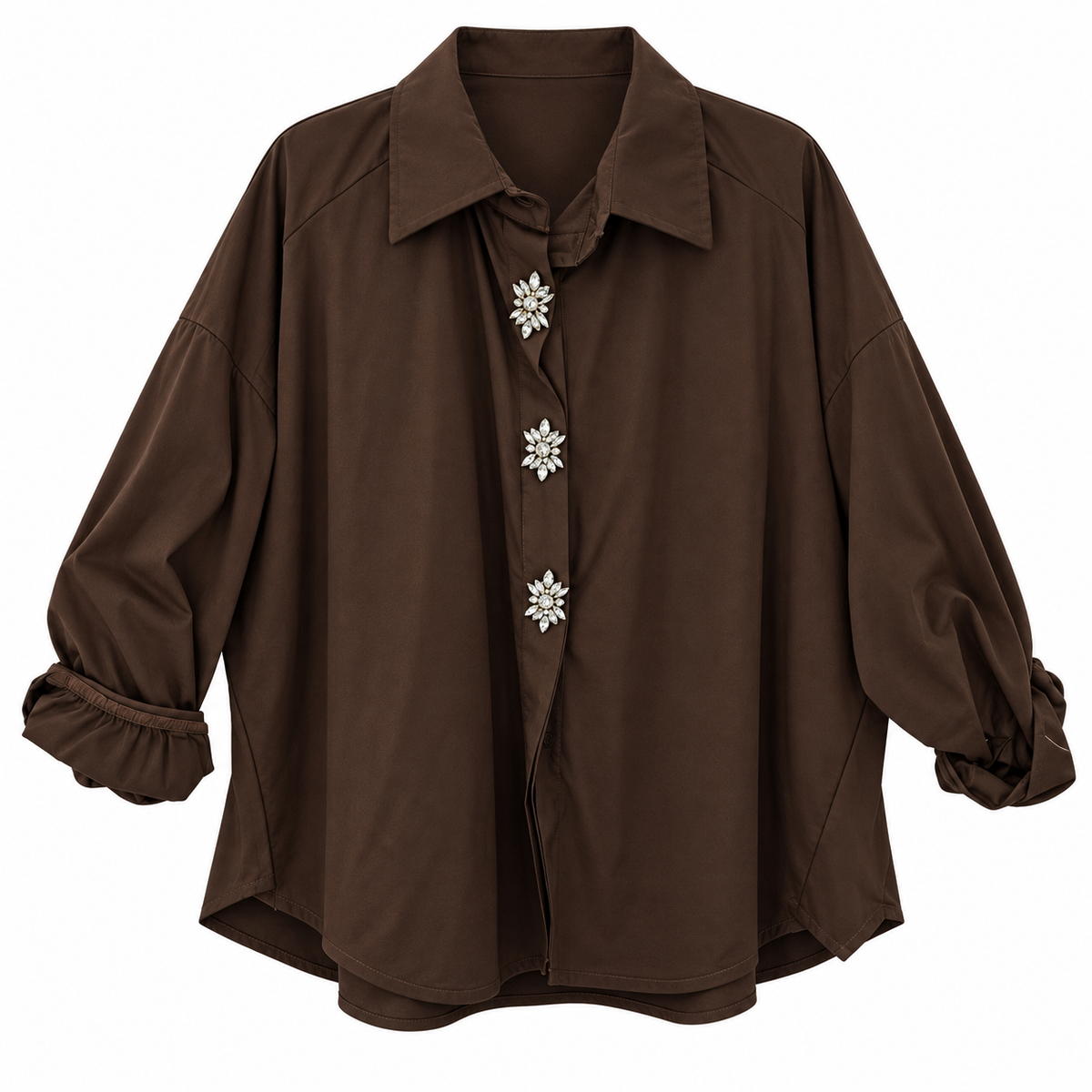 Camisa Italiana Joyas Florales