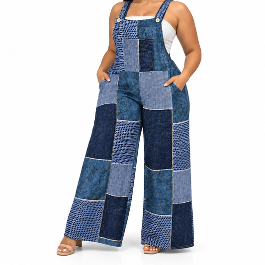 Jumper Overall Denim Azul