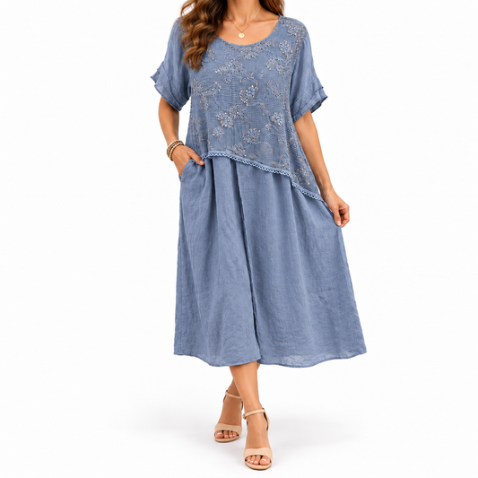Vestido Verona Azul