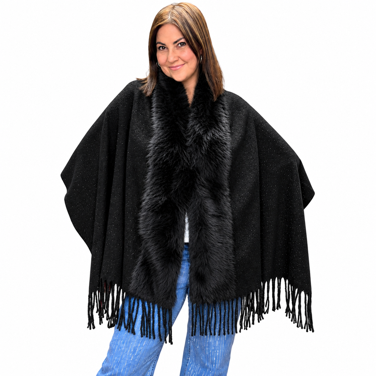 Poncho Diva Glam
