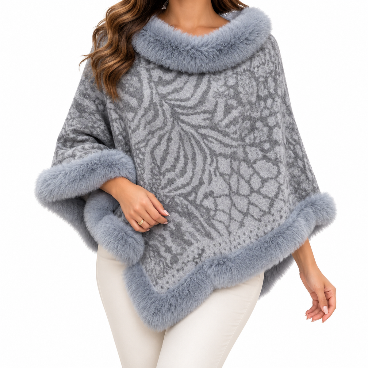 Poncho Animal Chic