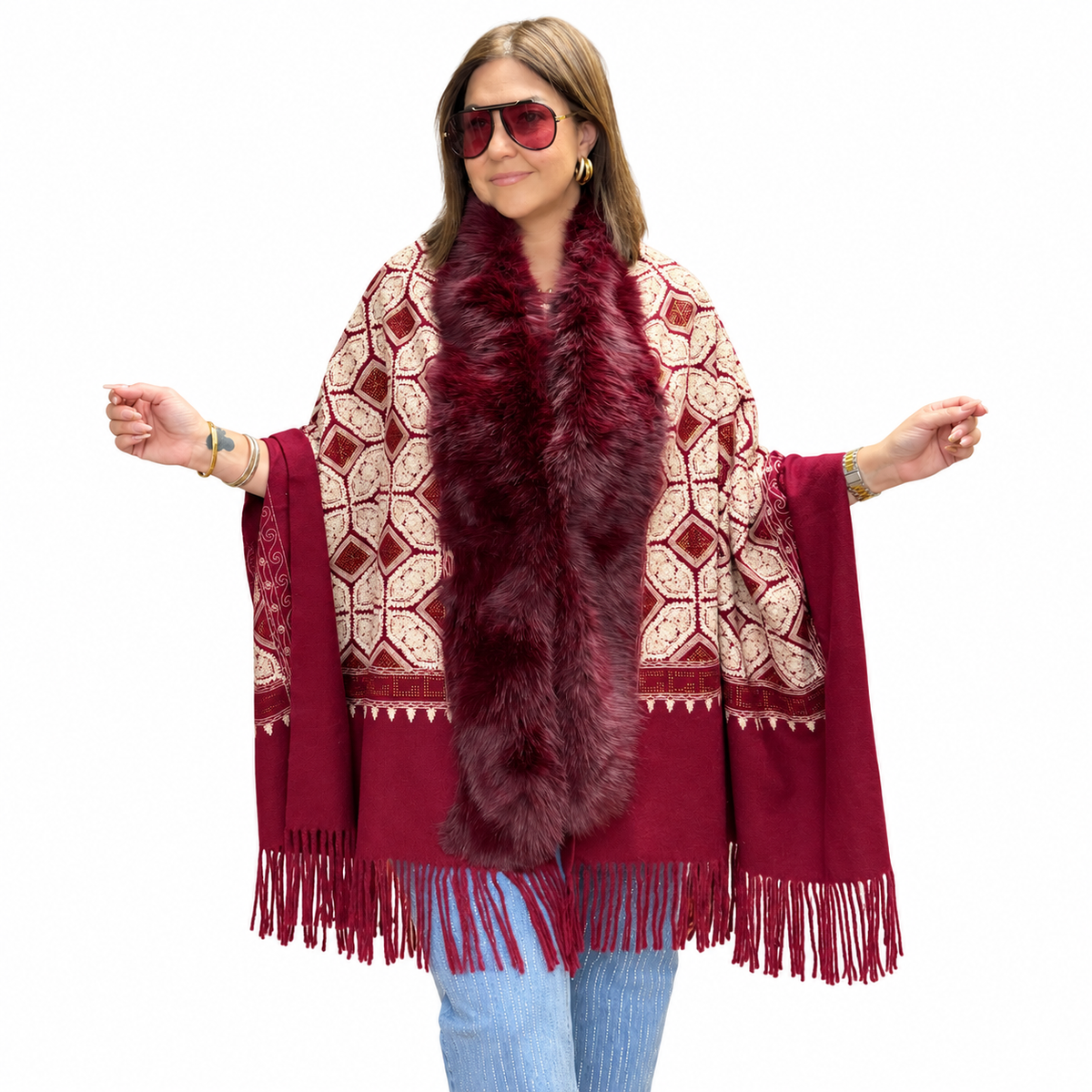Poncho Diva Elegance