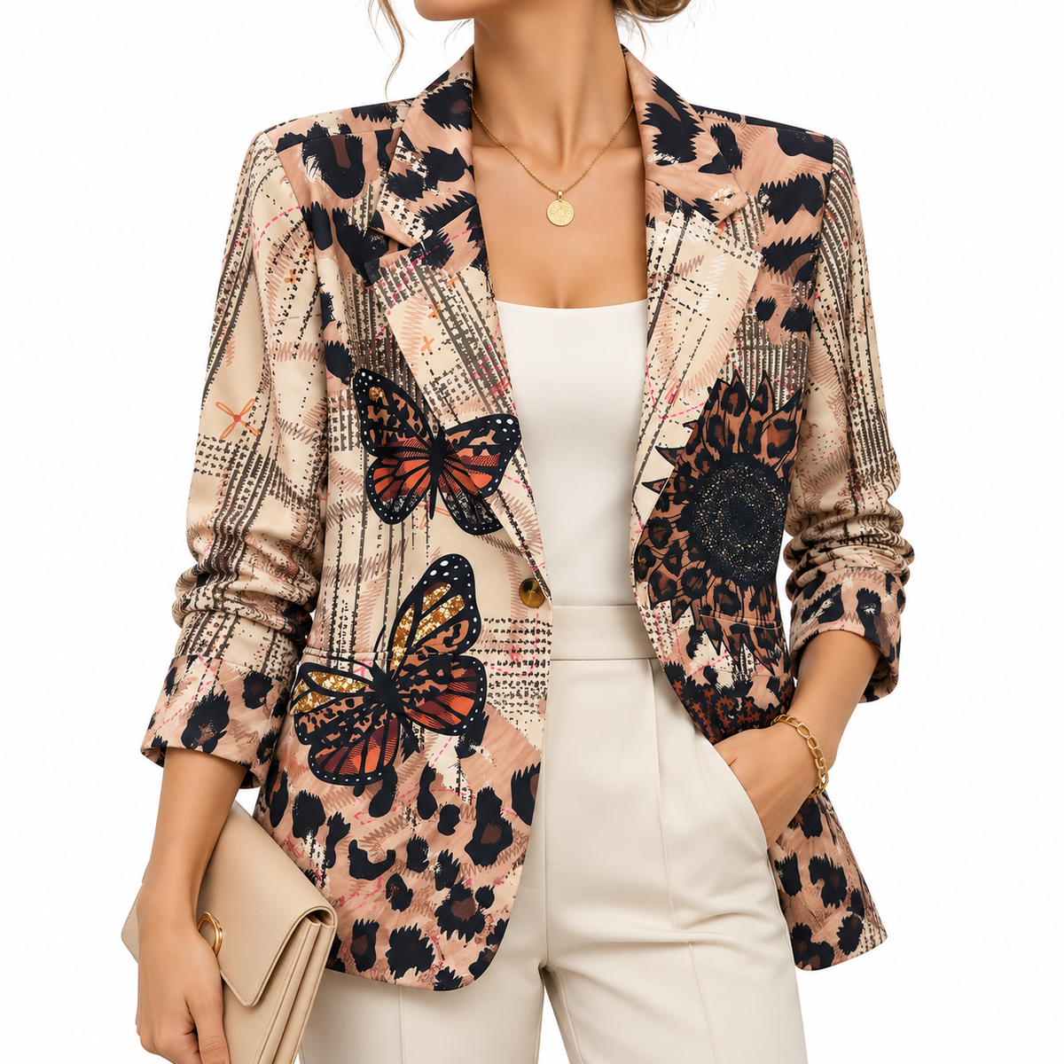 Blazer Italiano Marrón