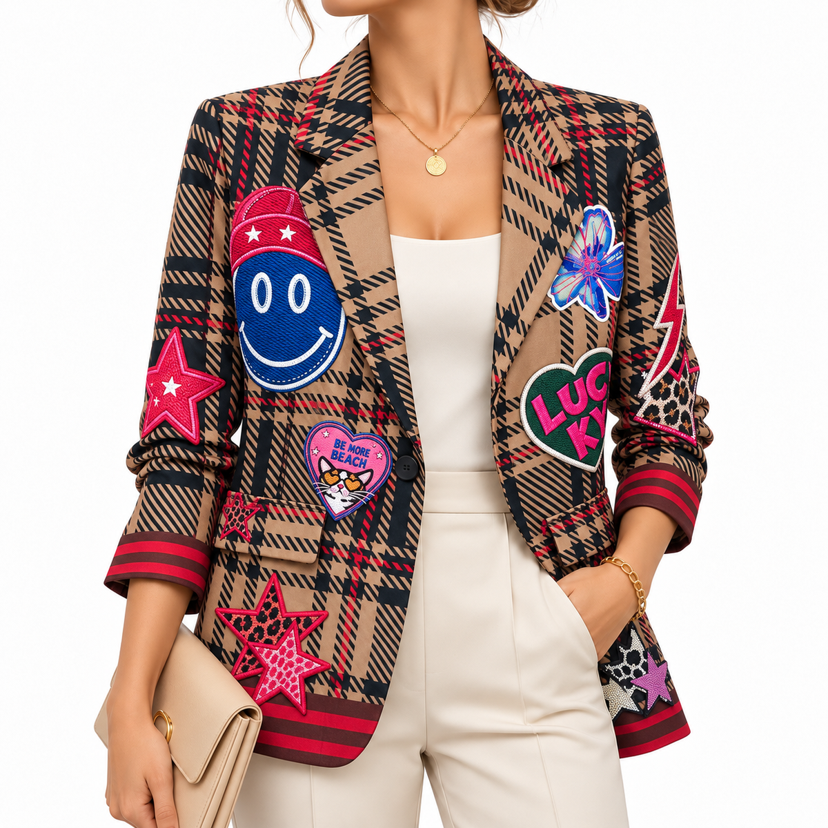 Blazer Italiano Cuadros