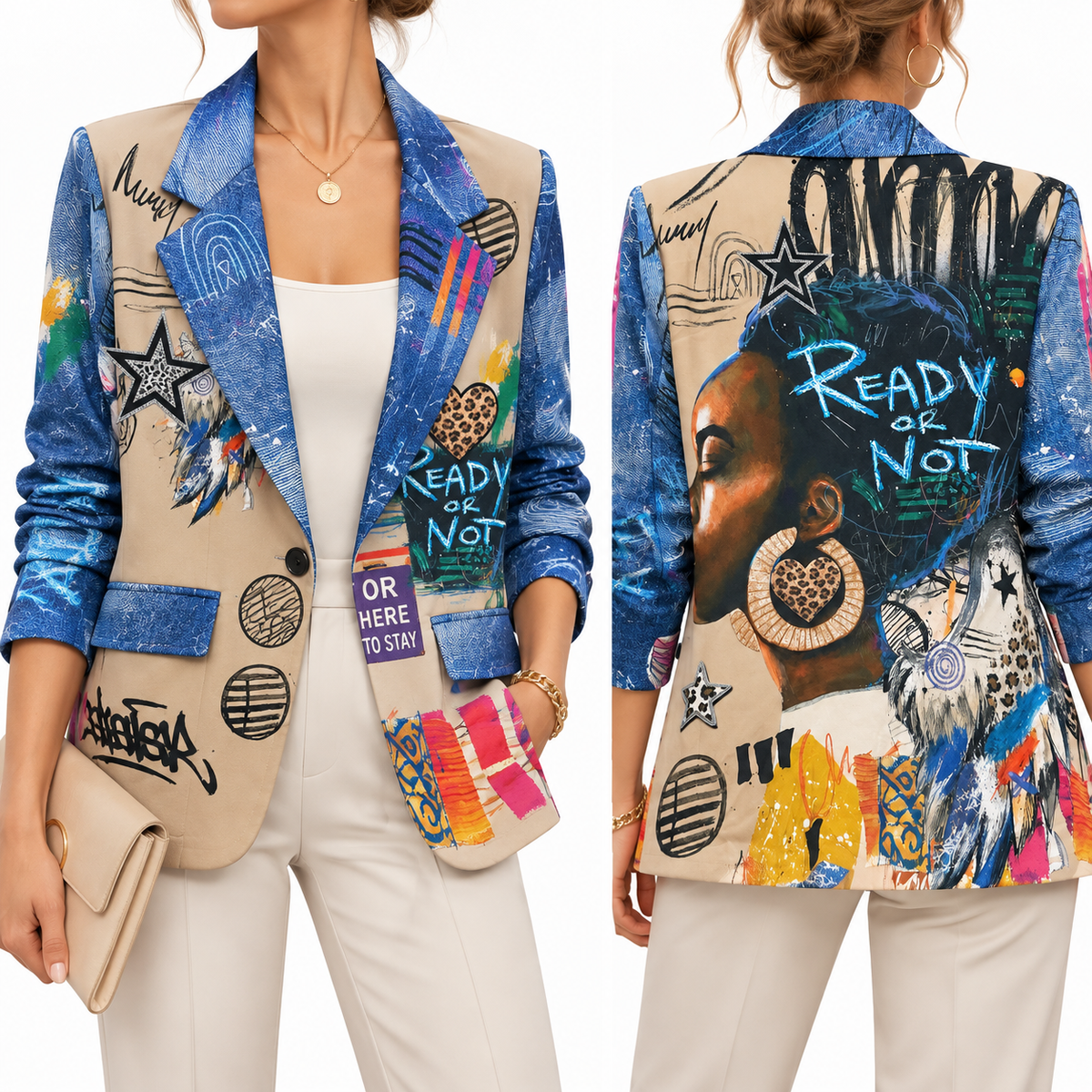 Blazer Italiano Azul
