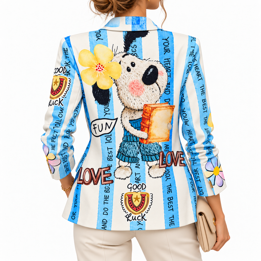 Blazer Italiano Azul Claro