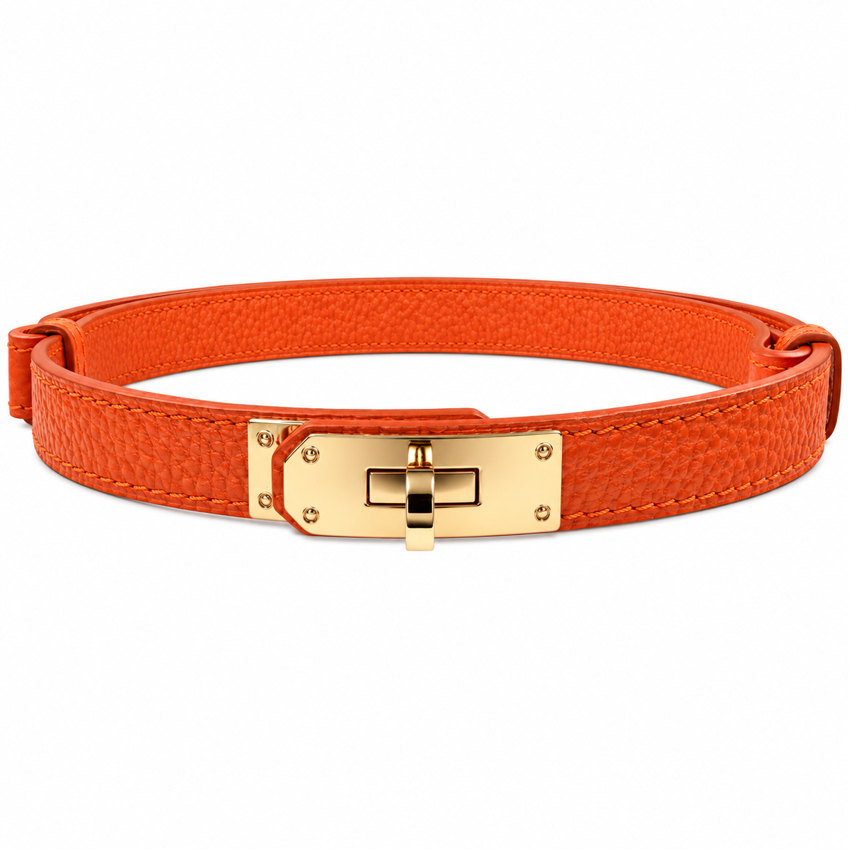 Cinturón Delgado Elegance – Inspiración Hermès