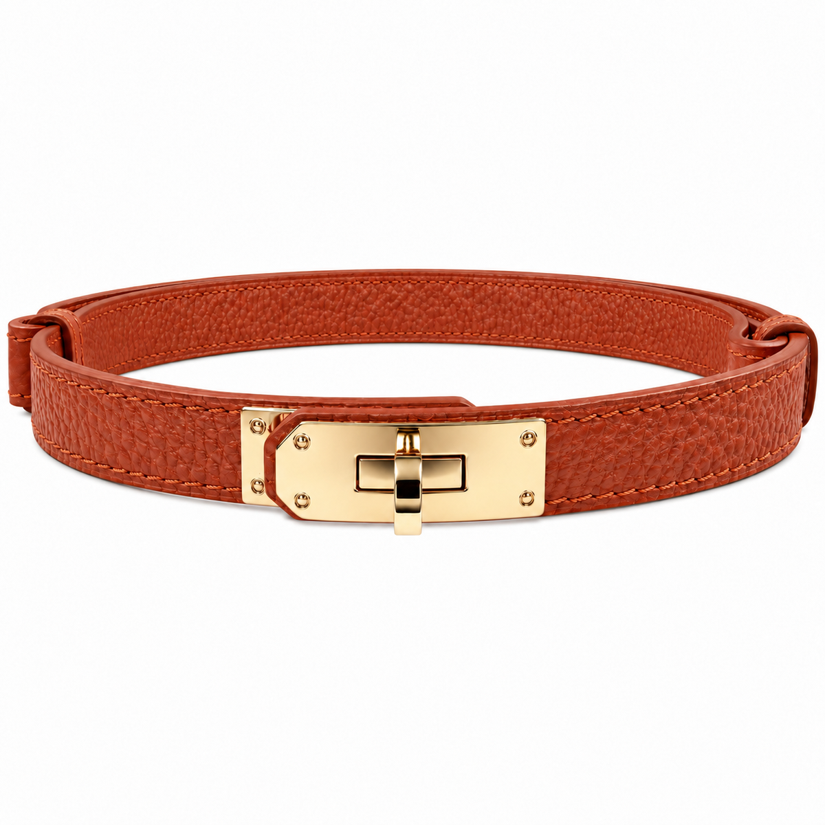 Cinturón Delgado Elegance – Inspiración Hermès