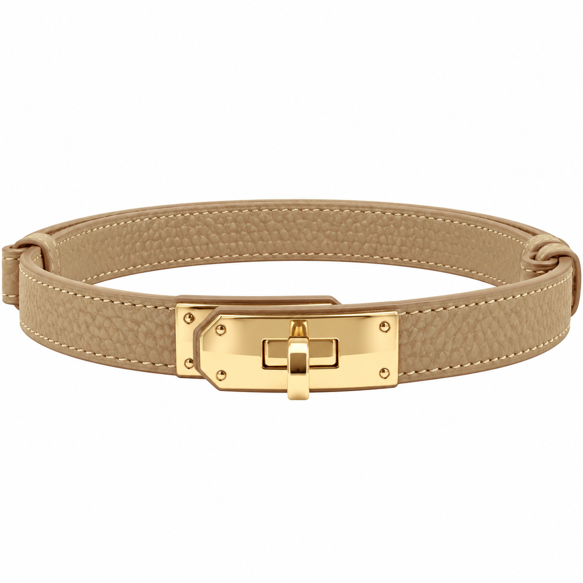 Cinturón Delgado Elegance – Inspiración Hermès