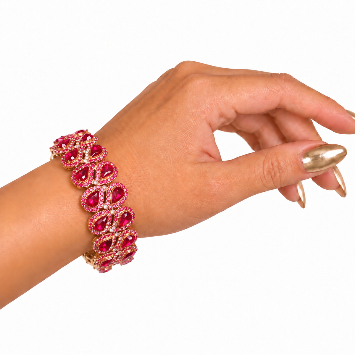 Pulsera Murano Glam Roja