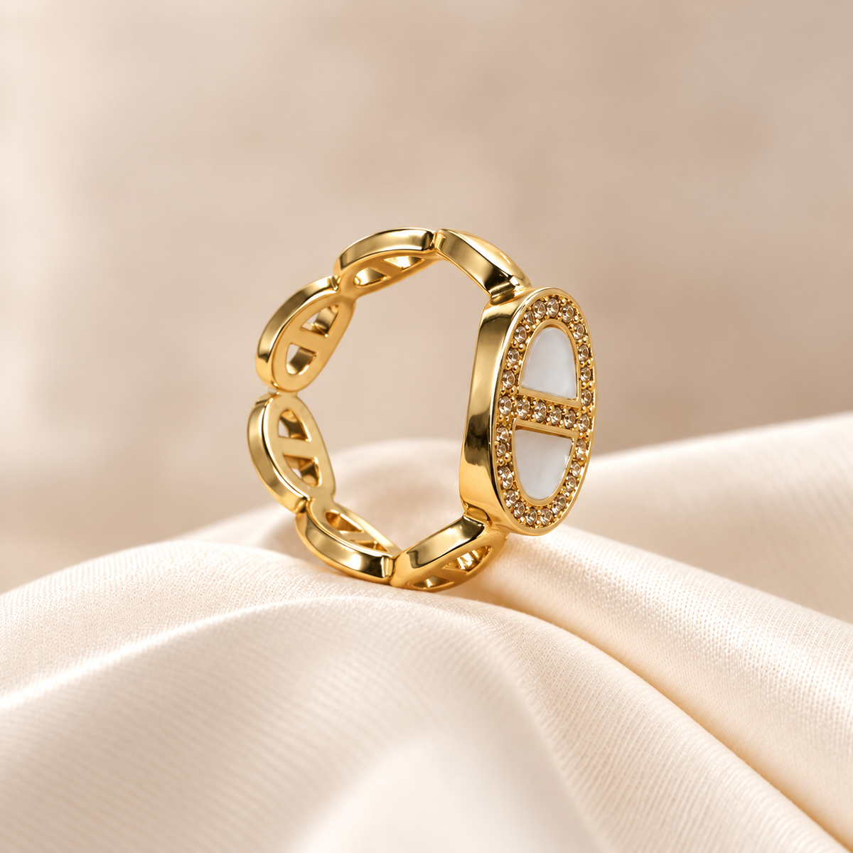 Anillo CD Oro
