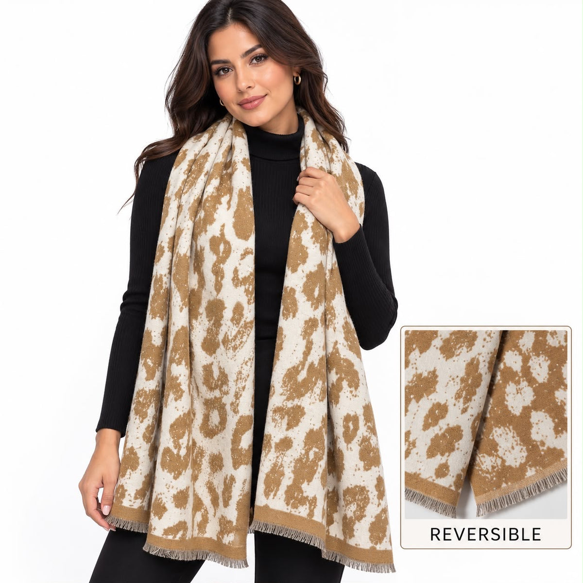 Bufanda Reversible Diva Elegance